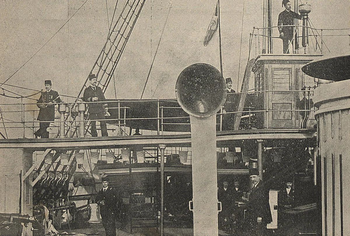 Osmanlı Mesudiye Fırkateyn-i Hümauyunu, 1897