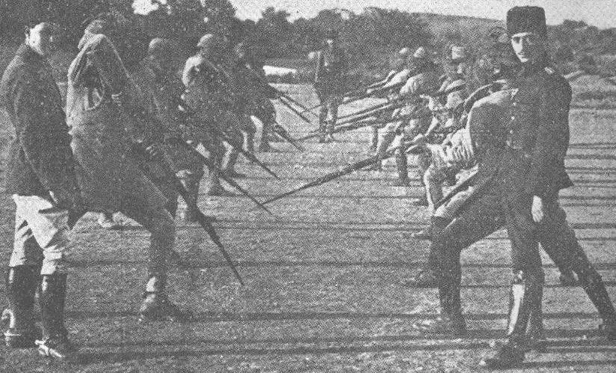 Osmanlı Askerleri Askeri Eğitim, 1.Dünya Savaşı