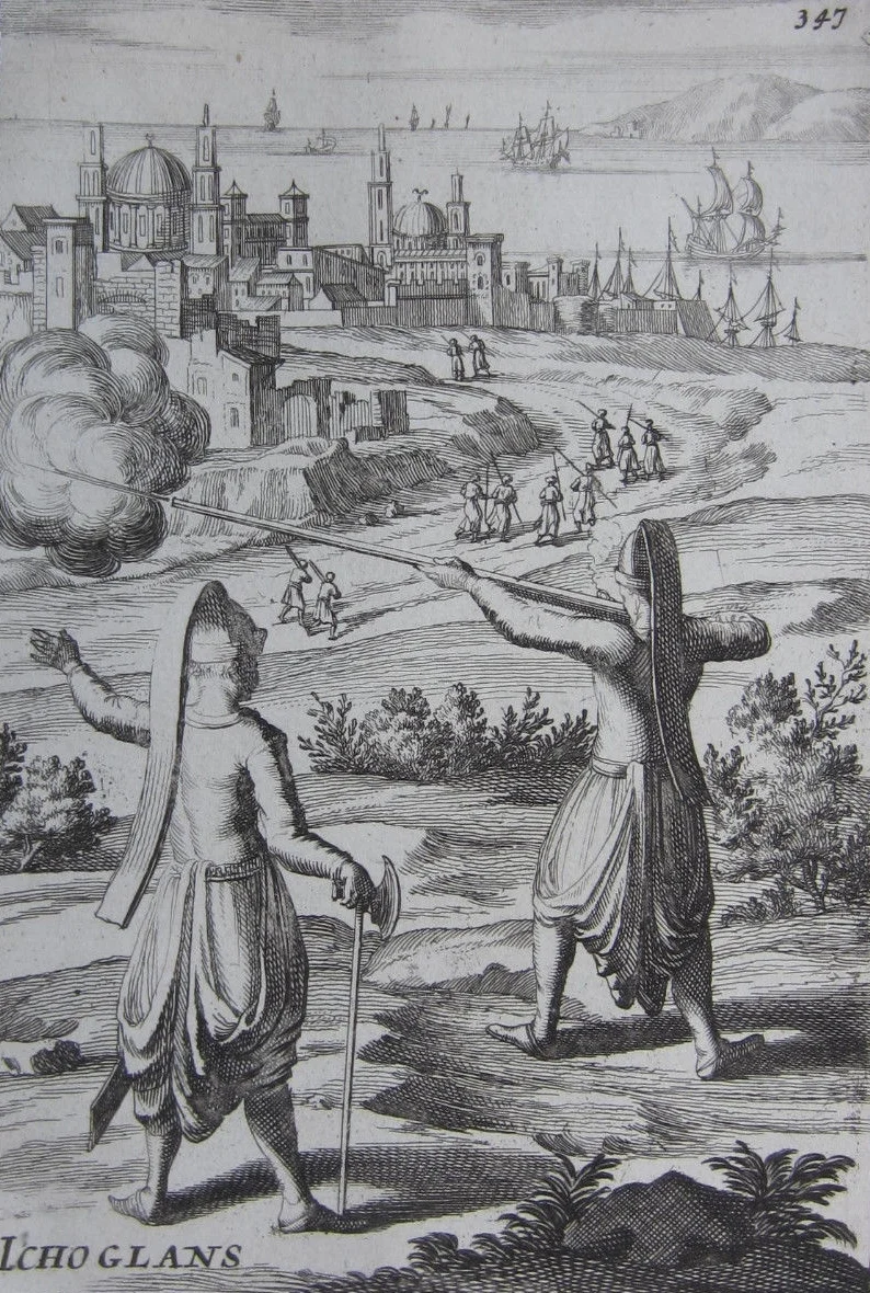 Osmanlı Dönemi İç Oğlanı Yeniçeri Askerler, 1685