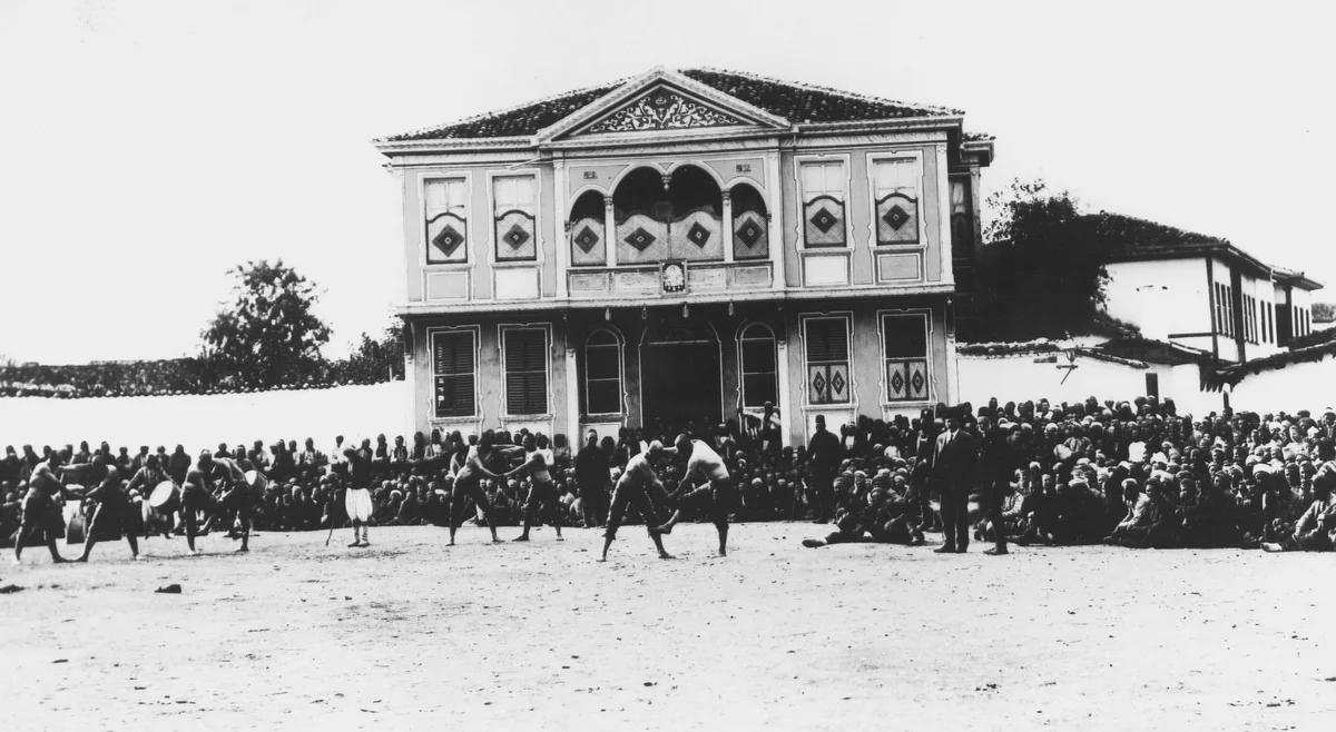 Osmanlı Dönemi Bursa'da Yağlı Güreş Turnuvası, 1890'lar