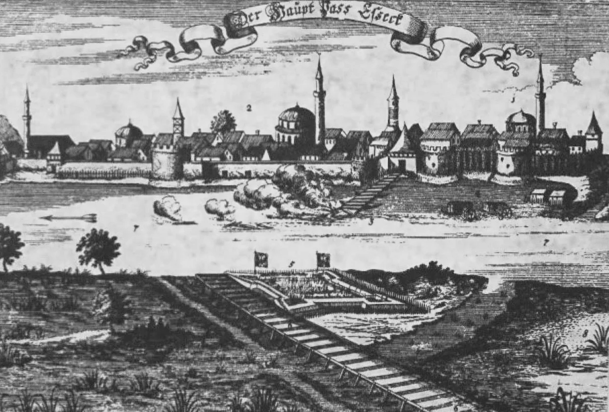 Osmanlı Dönemi Osijek, Hırvatistan, 17. Yüzyıl