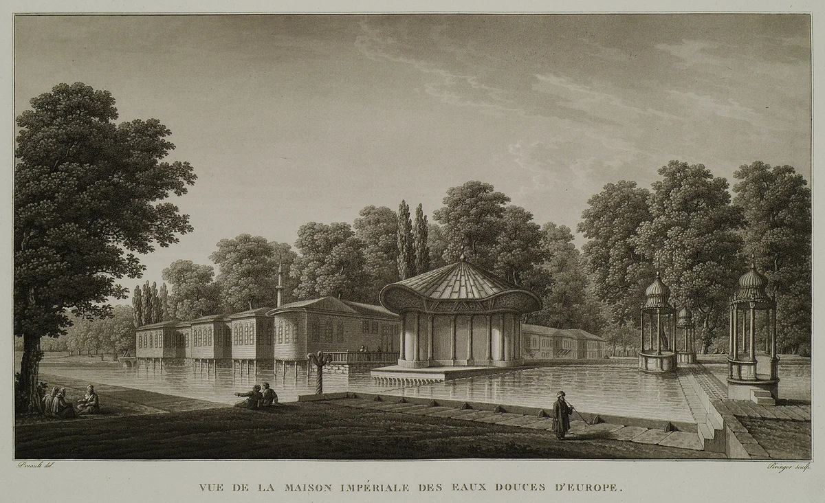 Osmanlı Çağlayan Köşkü, 1700ler