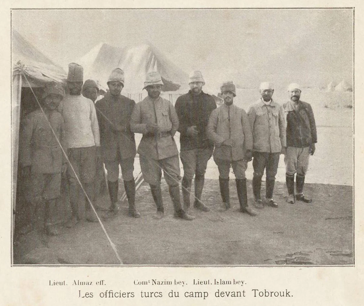 Tobruk'da Osmanlı Subayları, Libya