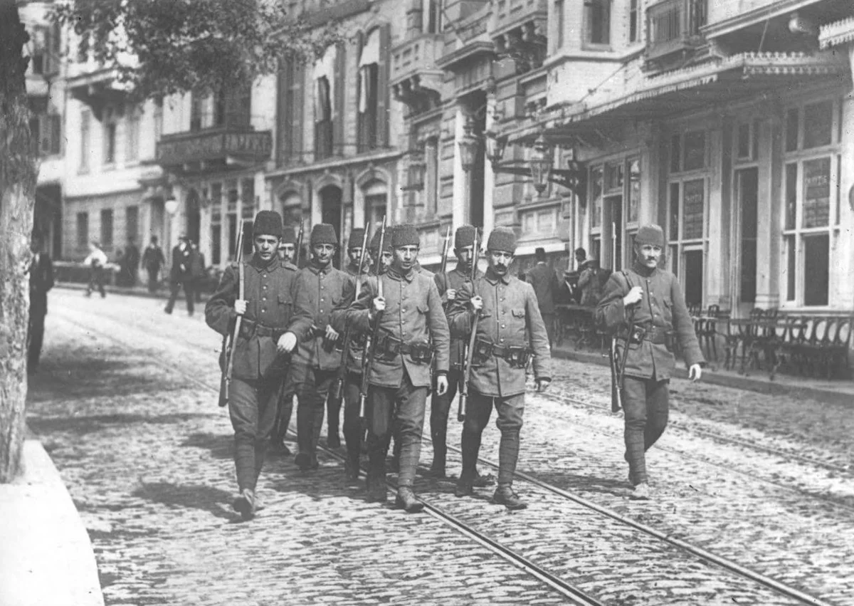 Osmanlı Askerleri, İstanbul, 1910'lar
