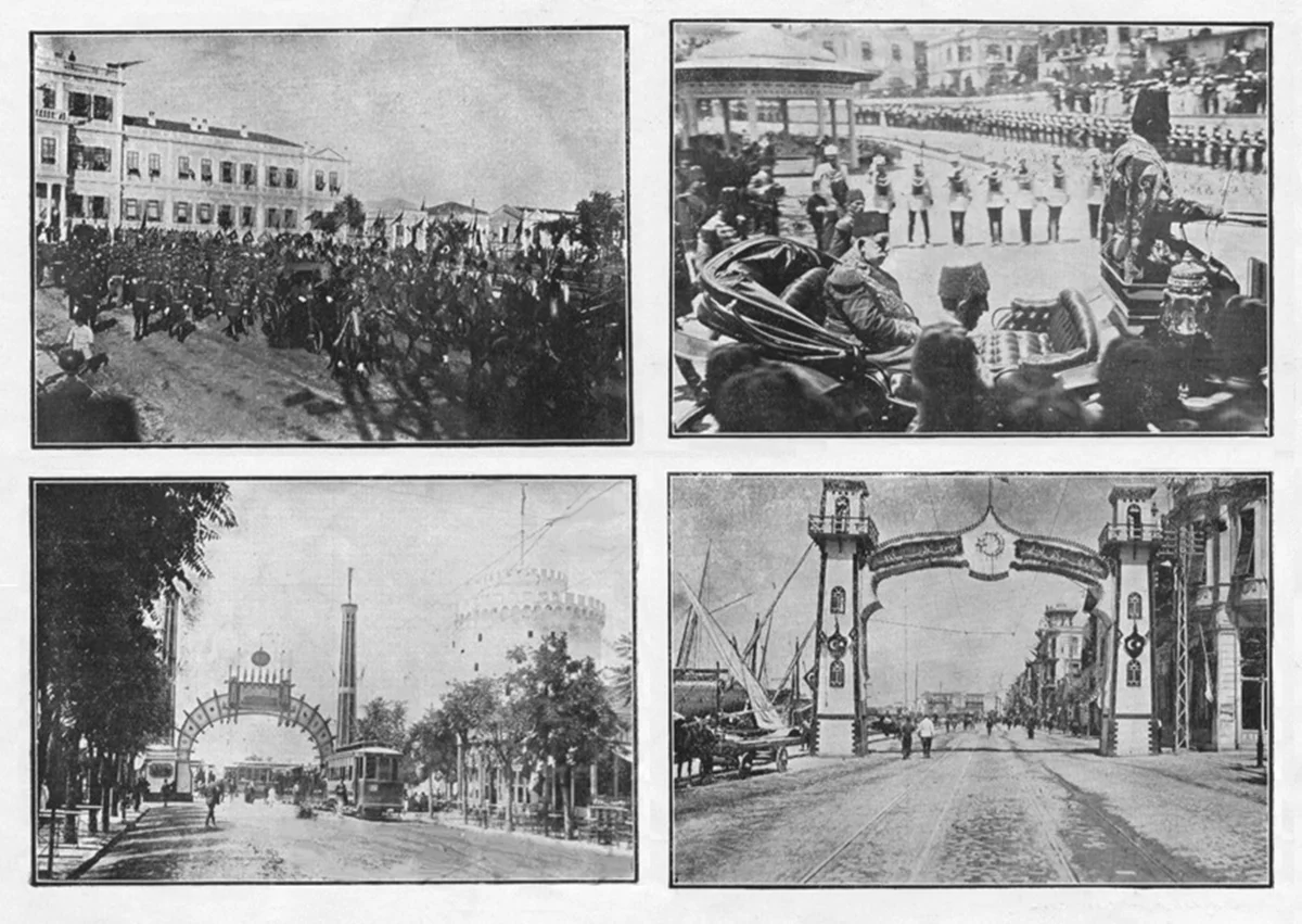 Sultan Reşad'ın Selanik Ziyareti, 1911