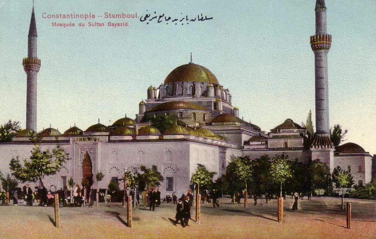 Osmanlı Bayezid Camii, İstanbul, 1900'ler