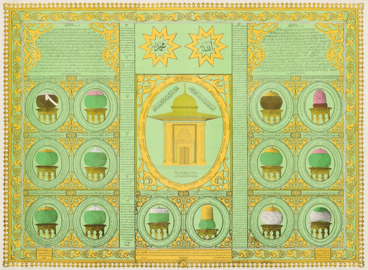 Osmanlı Tarikat Taçları, Tâc-ı Şerif, Maarif Nezaret-i Celilesi, 1898