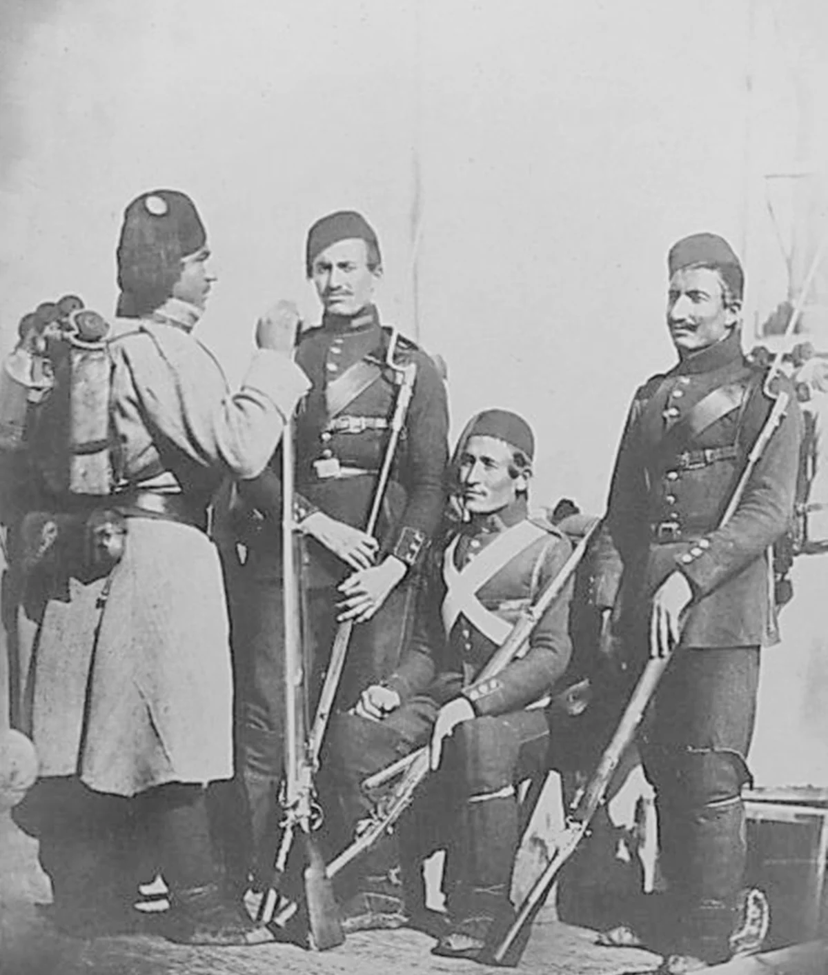 Kırım Harbinde Osmanlı Askerleri, 1854