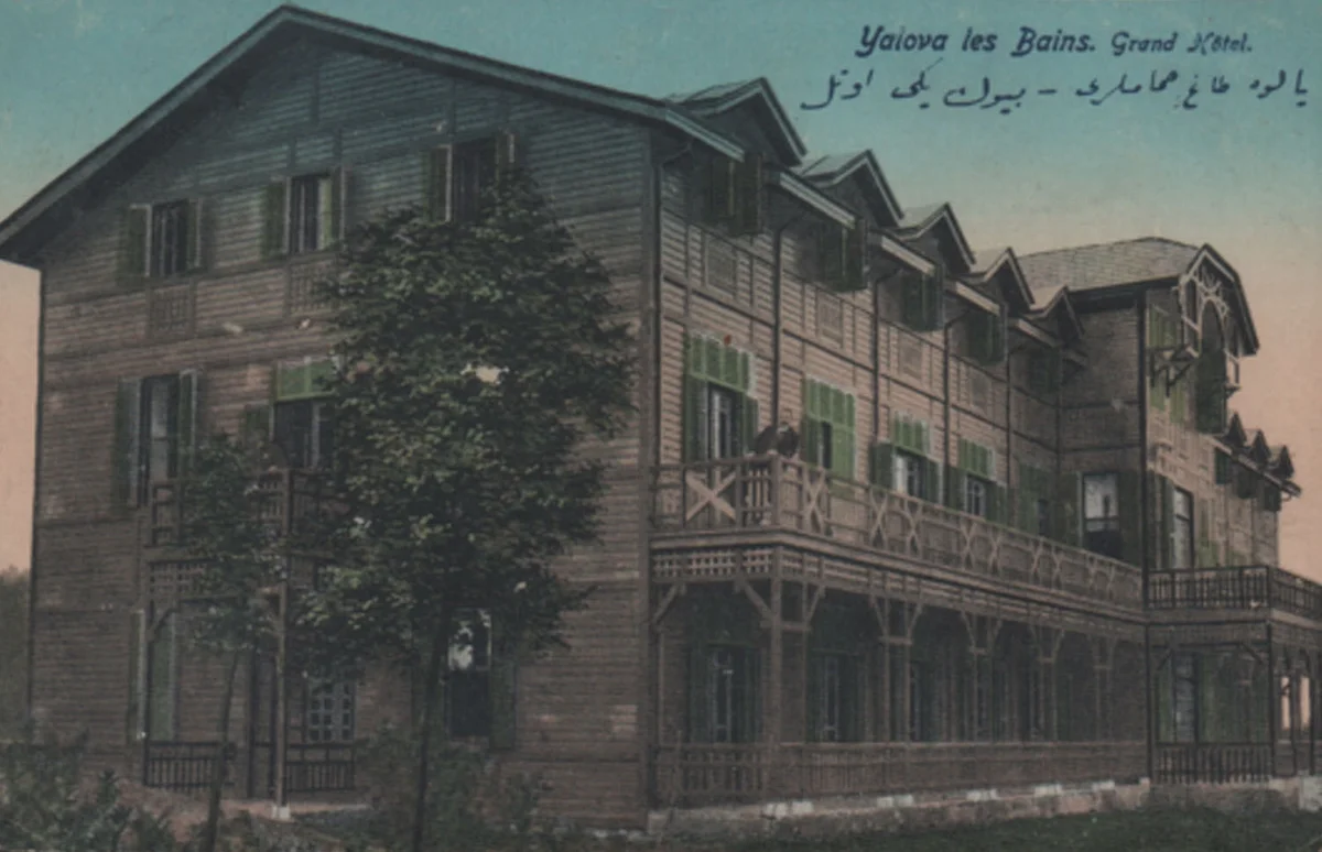 Osmanlı Dönemi Yalova'da Termal Otel, 1900'ler