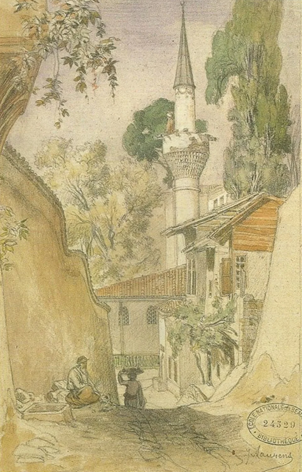 Pera'dan İstanbul Görünümü, 1846 (Jules Laurens)