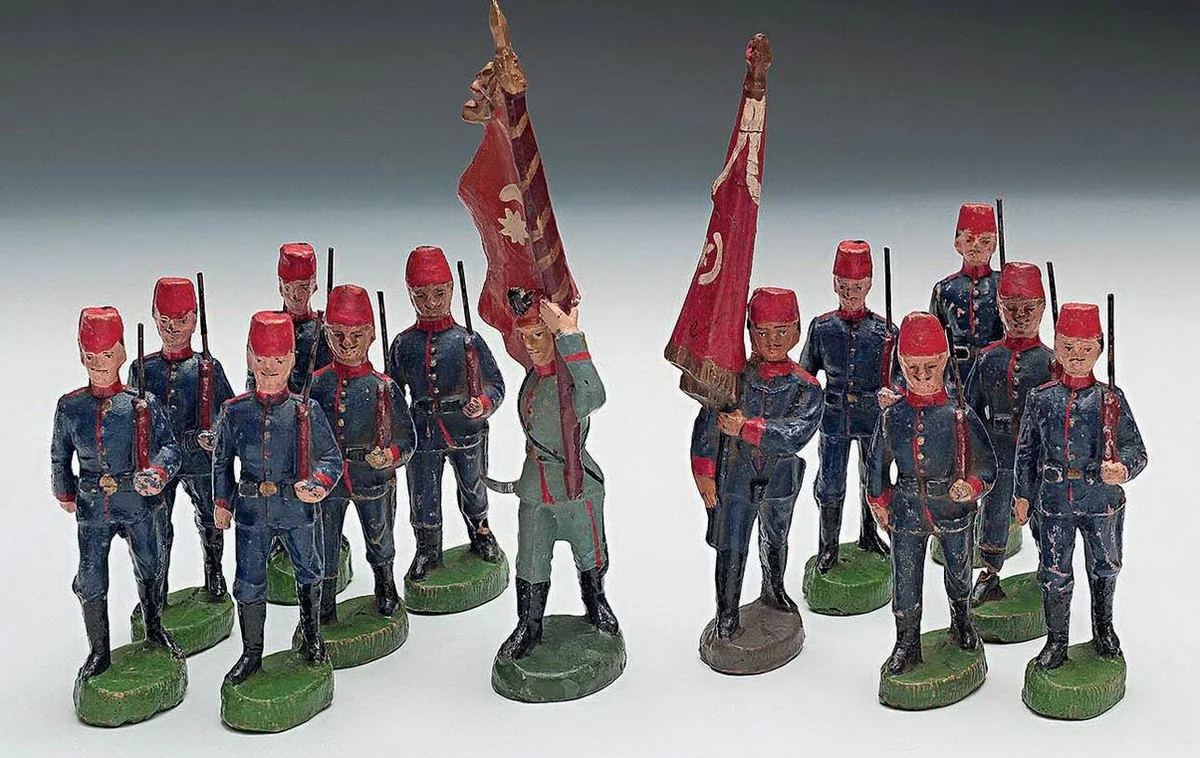 Alman Yapımı Osmanlı Tahta Askerler