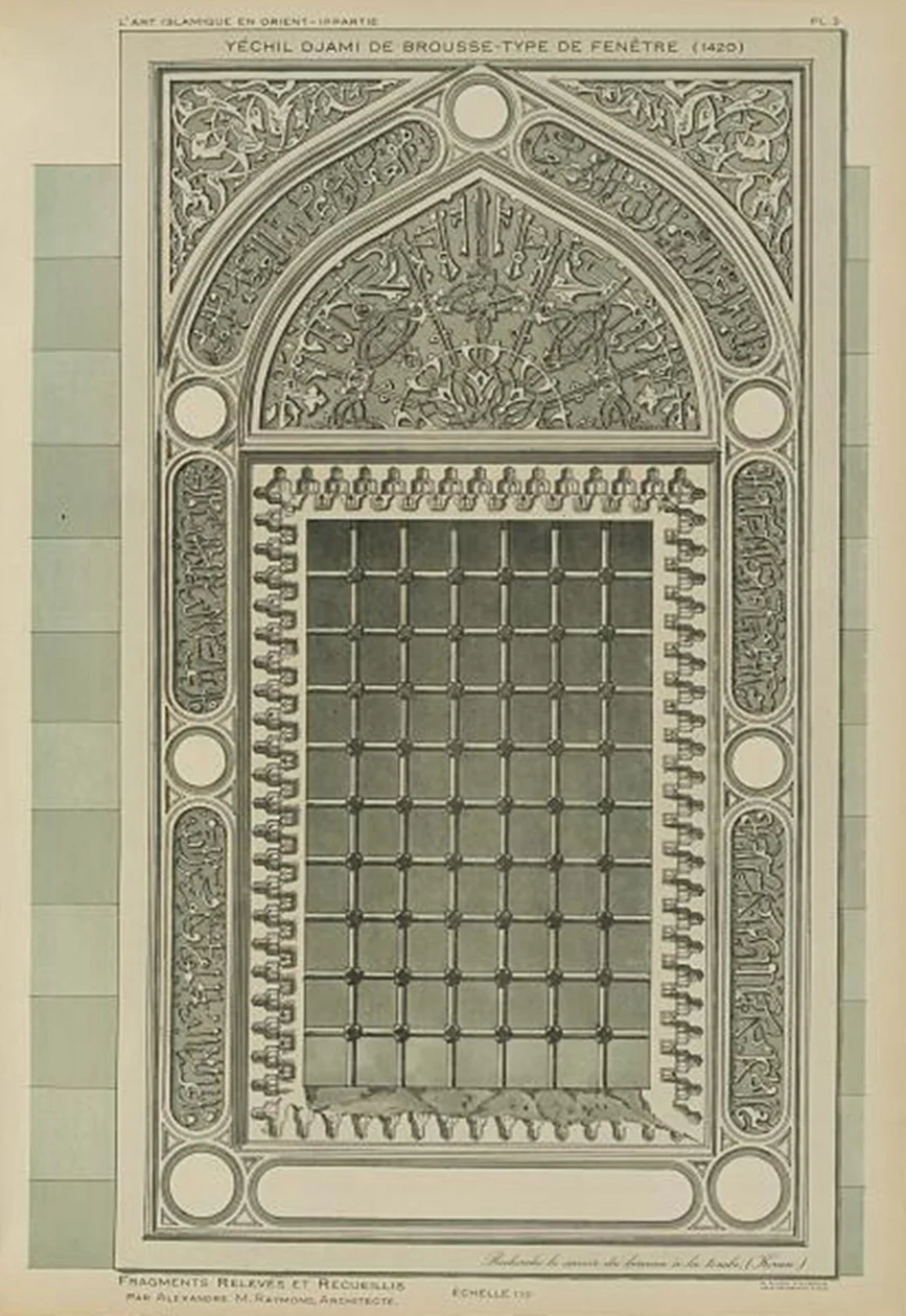 Yeşil Cami Penceresi