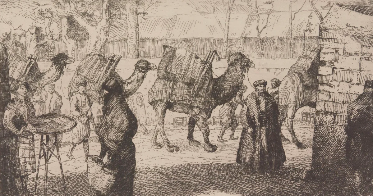 Passage de caravane à Smyrne, Jean Emile Laboureur, 1911