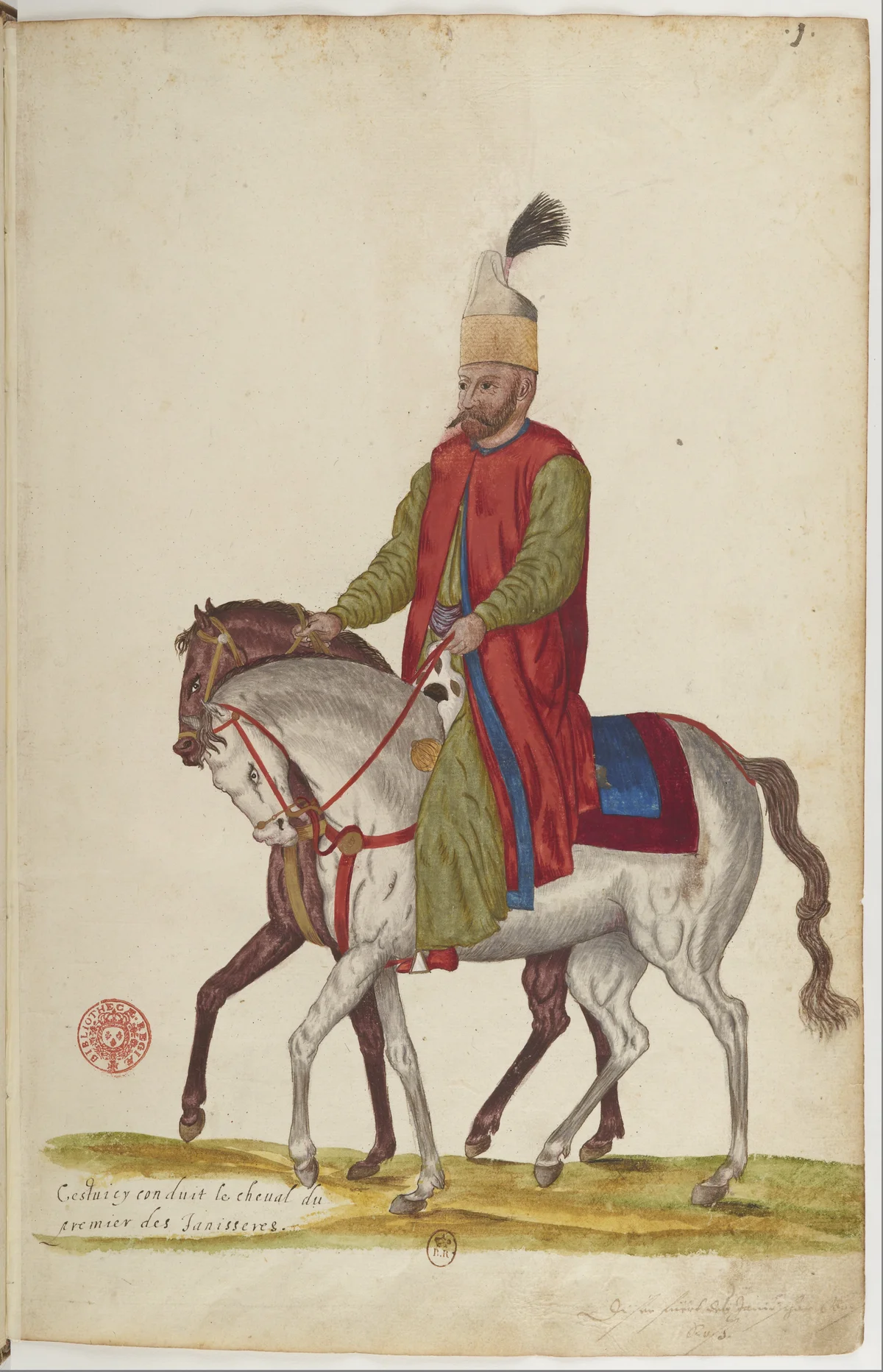 Doğu Halklarının Gelenek ve Kıyafetleri — Renkli Çizimler, 16. Yüzyıl