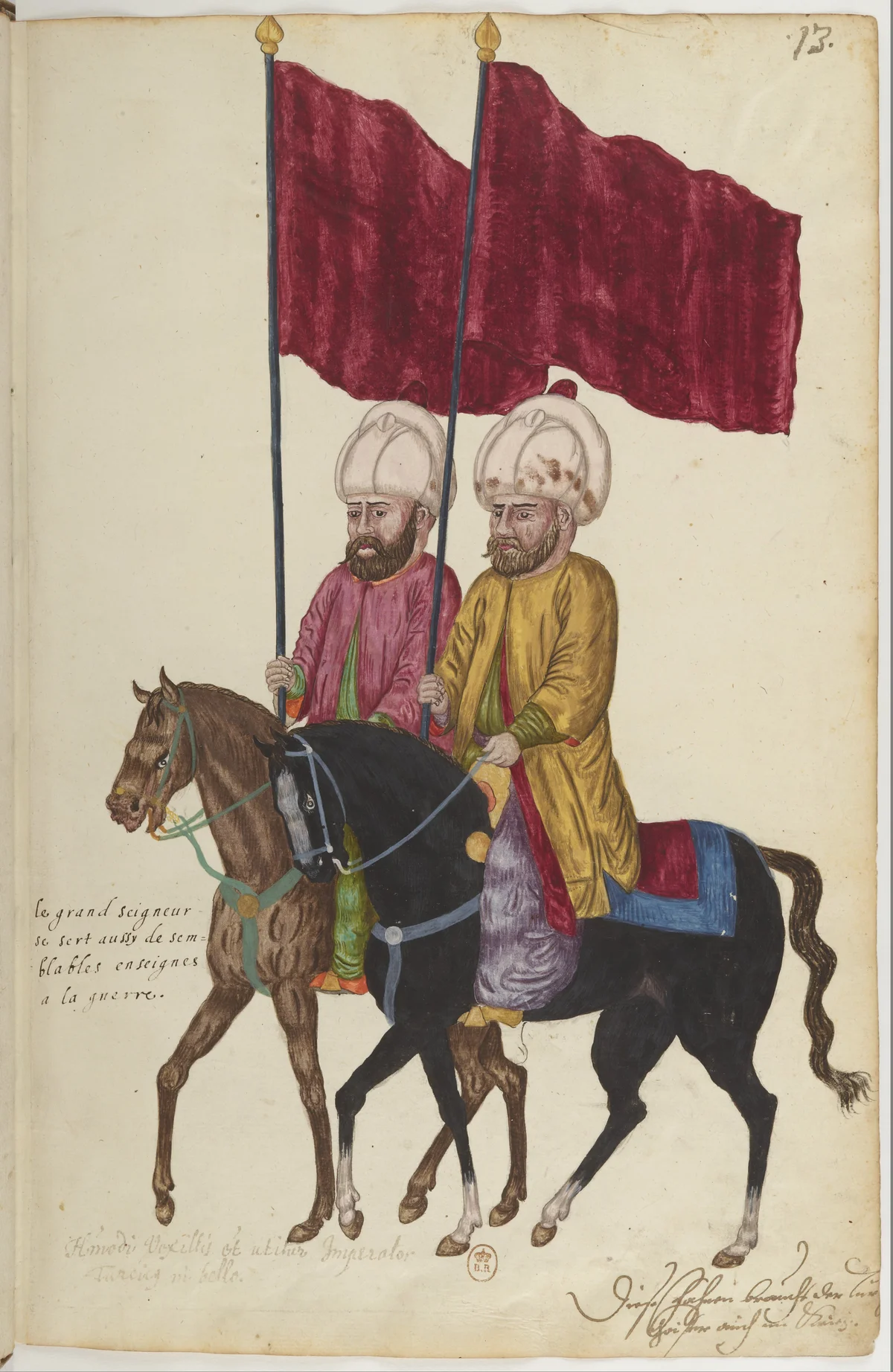 Doğu Halklarının Gelenek ve Kıyafetleri — Renkli Çizimler, 16. Yüzyıl (13)