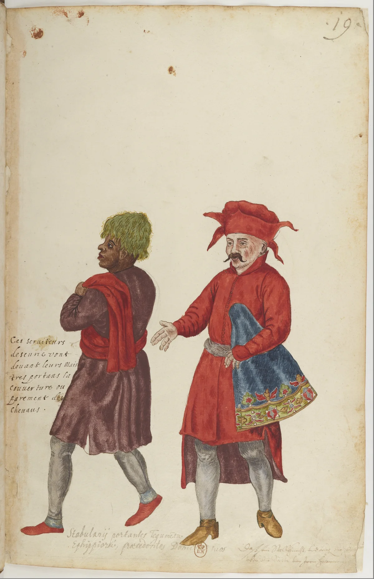 Doğu Halklarının Gelenek ve Kıyafetleri — Renkli Çizimler, 16. Yüzyıl (19)