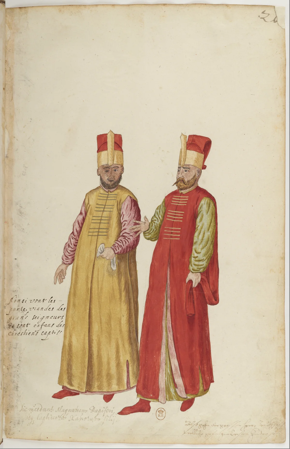 Doğu Halklarının Gelenek ve Kıyafetleri — Renkli Çizimler, 16. Yüzyıl (20)