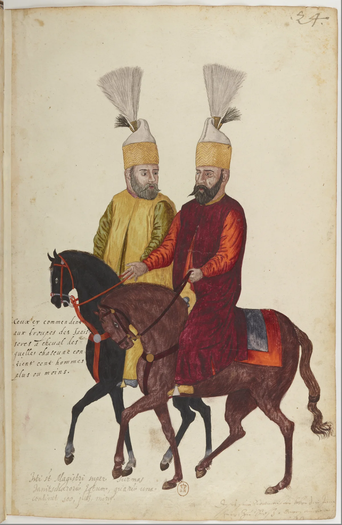 Doğu Halklarının Gelenek ve Kıyafetleri — Renkli Çizimler, 16. Yüzyıl (24)