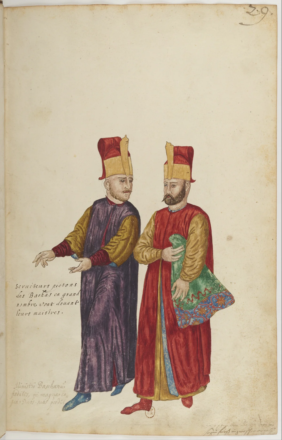 Doğu Halklarının Gelenek ve Kıyafetleri — Renkli Çizimler, 16. Yüzyıl (29)