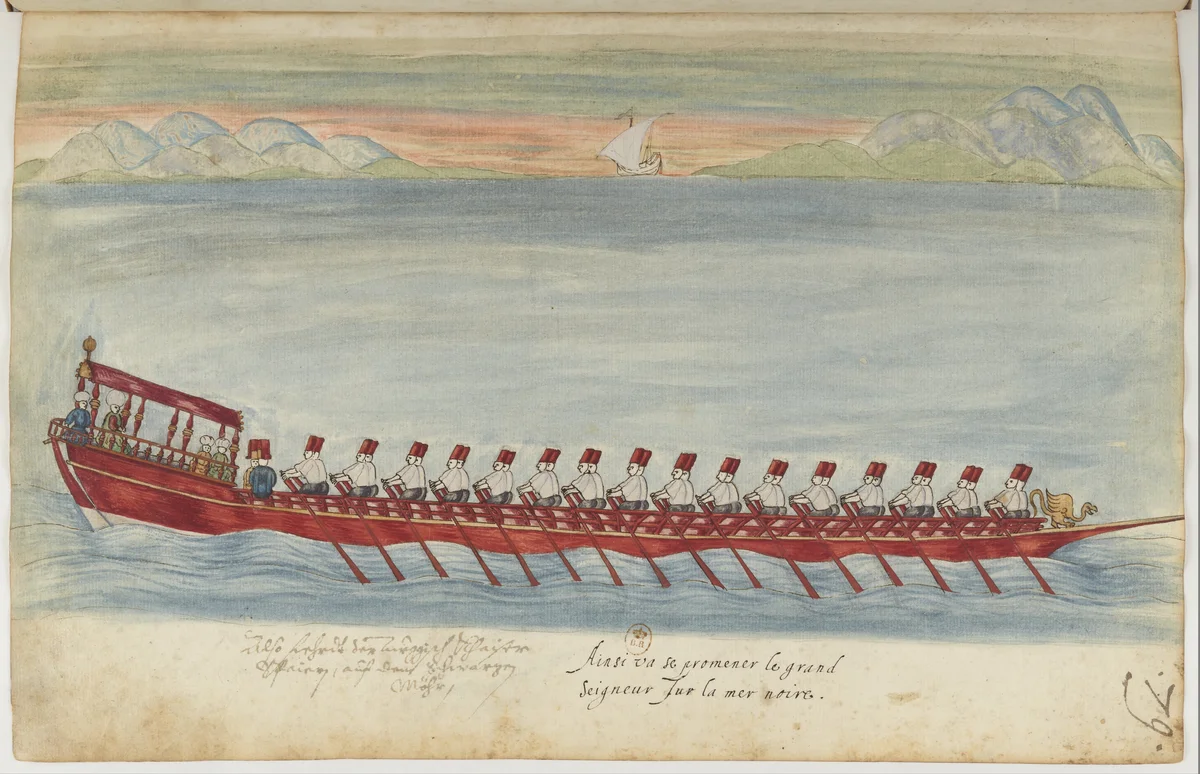 Doğu Halklarının Gelenek ve Kıyafetleri — Renkli Çizimler, 16. Yüzyıl (79)