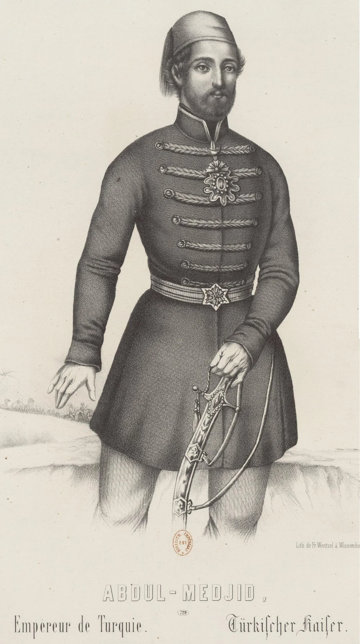 Sultan Abdülmecid I Portresi