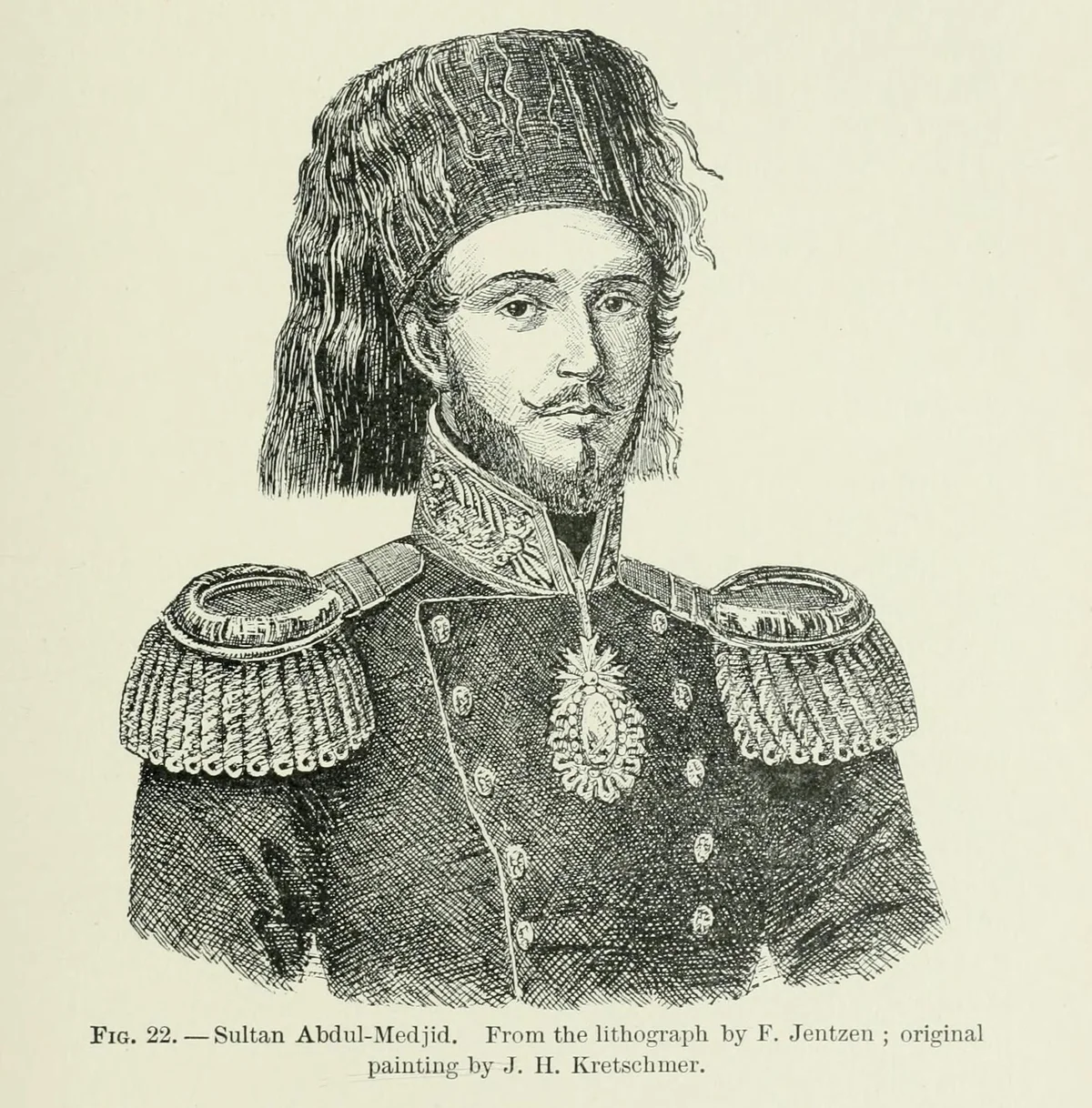 Sultan Abdülmecid I Portresi