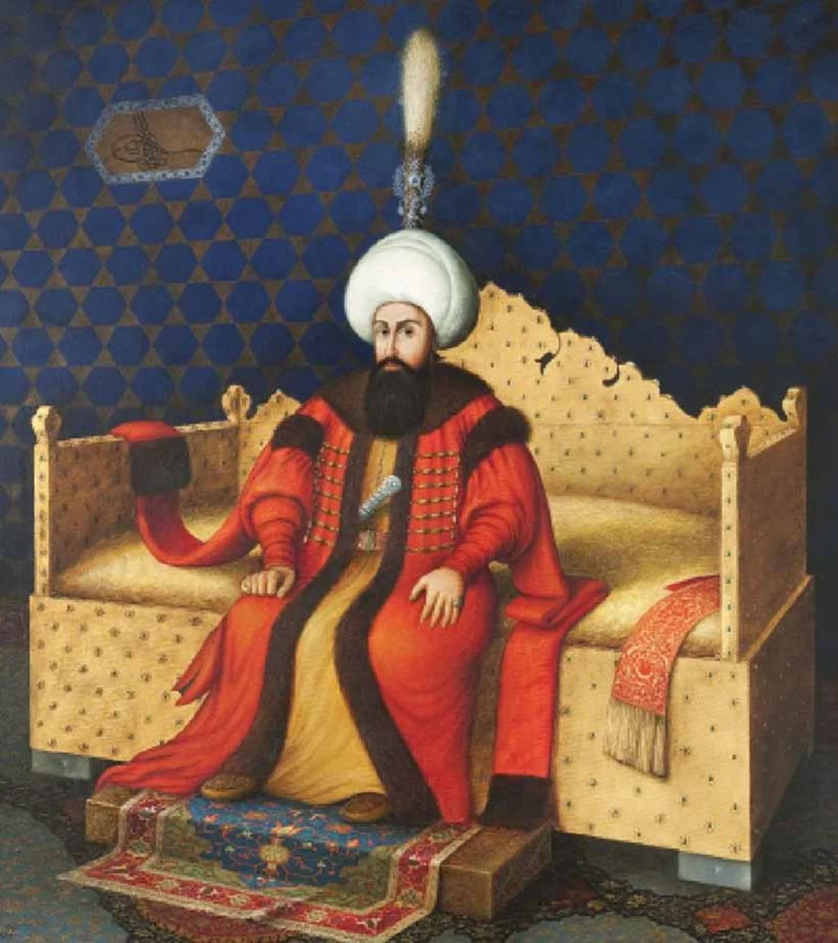 Sultan IV. Mustafa Bayram Tahtında