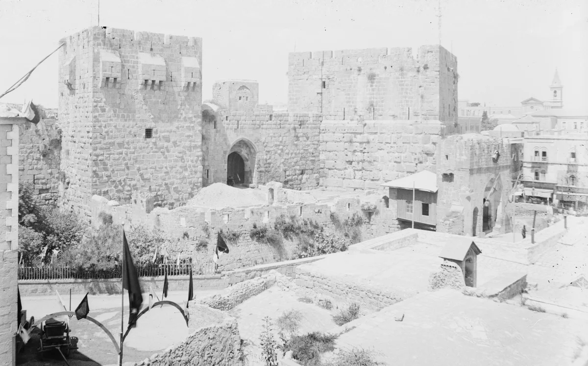 Osmanlı Dönemi Kudüs, Davut Kulesi, Filistin