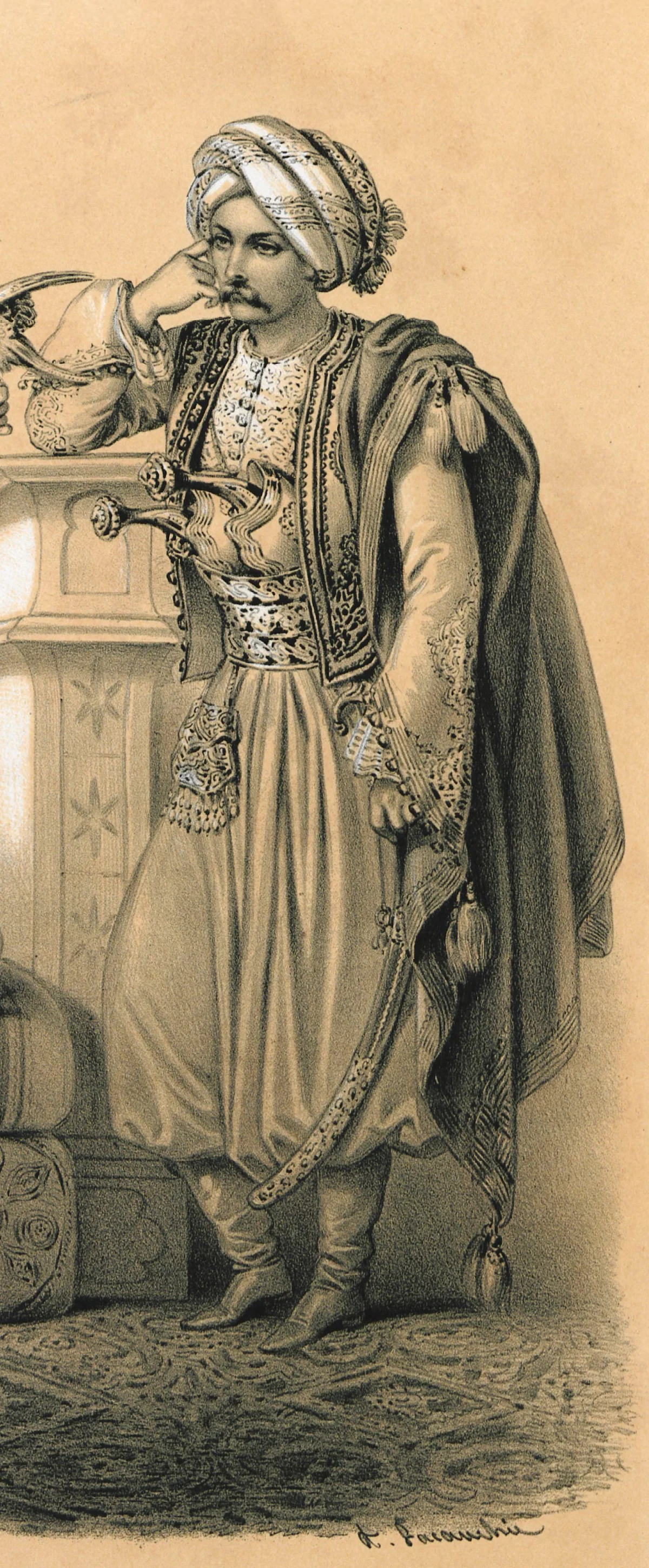 Osmanlı Kıyafeti, 1850