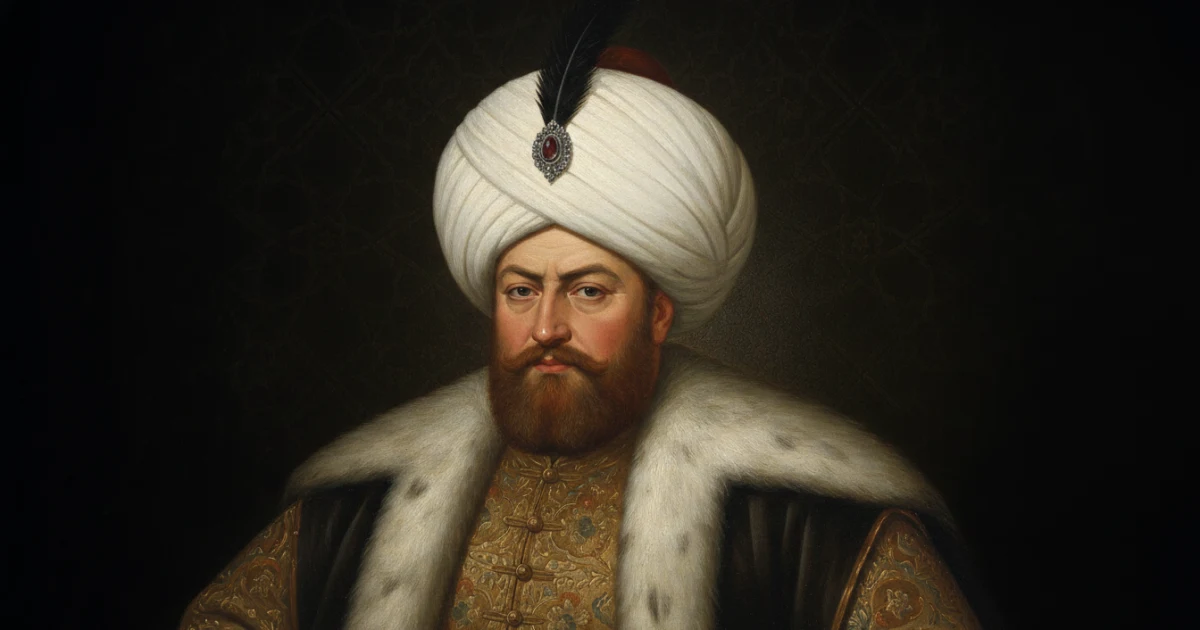 Nigârî geleneği esas alınarak resmî hükümdar portresi düzeninde canlandırılan Sultan II. Selim