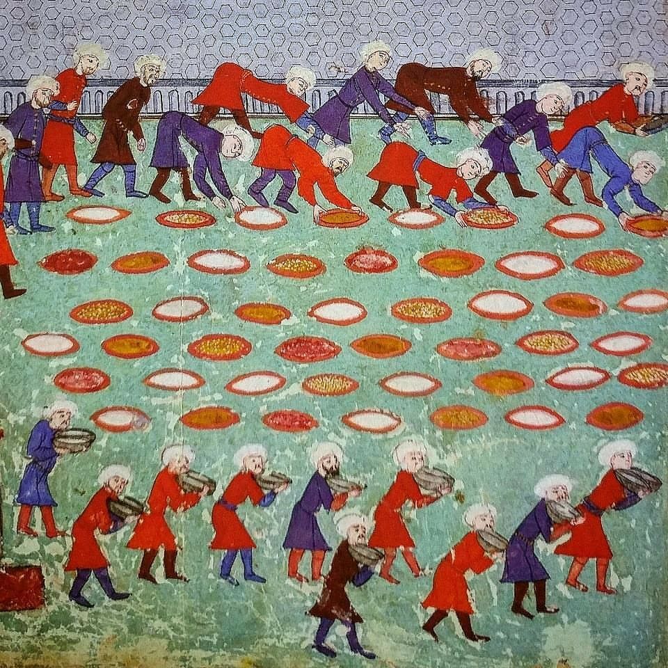1582 Sünnet Düğünü eğlencelerinde, Yeniçerilerin At Meydanı'ndaki Çanak Yağması
