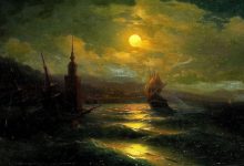 Moonlight in Istanbul, 19th Century 
İstanbul'da Ayışığı, 19. Yüzyıl

          ...