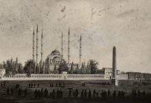 At Meydanı ve Sultanahmet Camii'nin Gravürü
