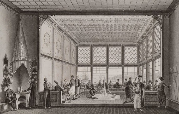 A Coffee House on Bosphorus, Istanbul, 1819
Boğaz'da Bir Kahve, İstanbul, 1819
...