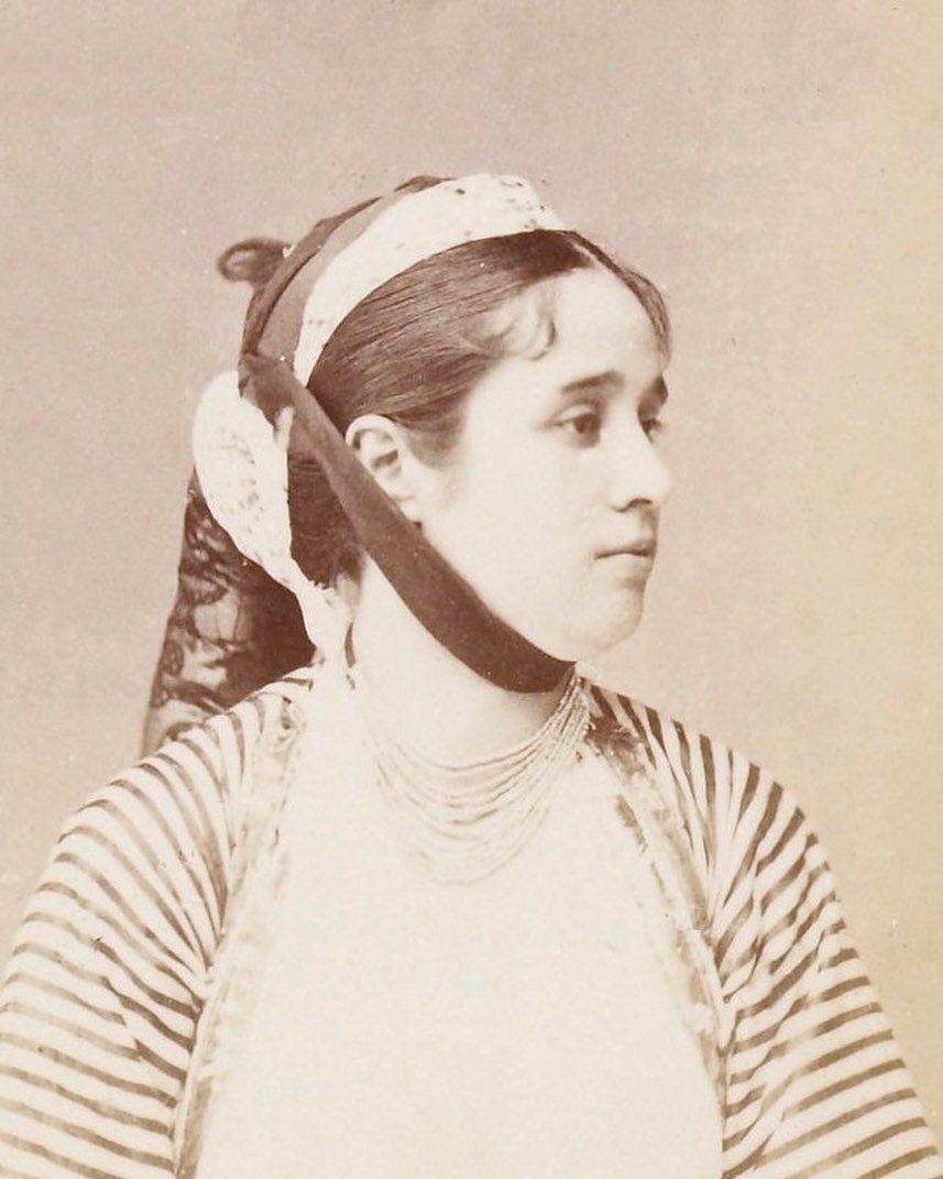 A Jewish Woman of Selanik (Thessaloniki, Greece), c1890
Selanikli Yahudi Kadın ...