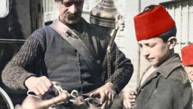 A Sherbet Seller in Istanbul, c1920 
İstanbul'da Şerbetçi, 1920c.
.
Love history...