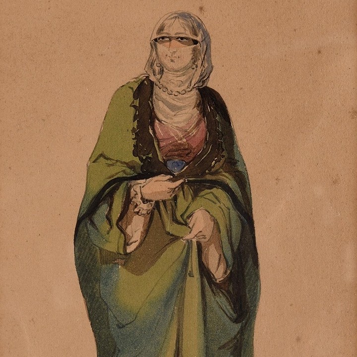 A Woman of Istanbul, c1850
Bir İstanbul Kadını, 1850c
...