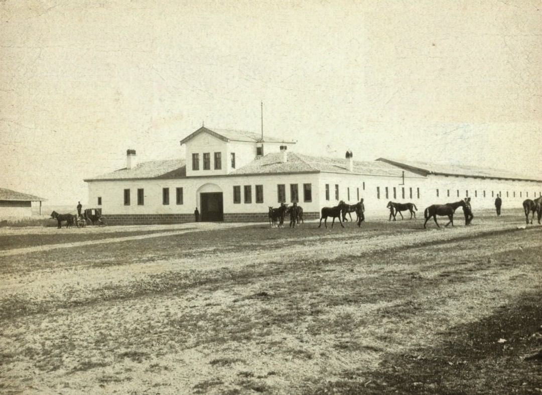 An Imperial Horse Farm, c1900
Bir Osmanlı At Çiftliği, 1900c
...
