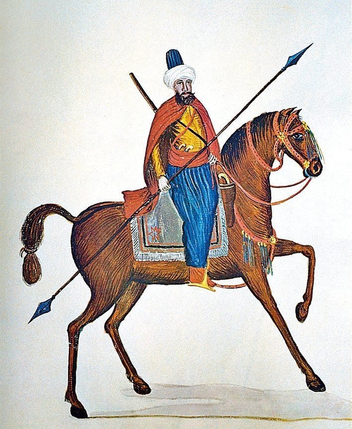 An Ottoman Horseman, 1800s
Bir Osmanlı Sipahisi, 1800'ler
...
