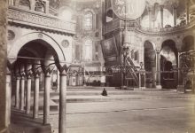 Ayasofya İçinden / Sébah & Joaillier Fotoğrafı / 1880'ler | Eski İstan...
