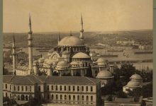 Beyazıt Kulesi'nden Süleymaniye Sébah & Joaillier  1888-1910 LOC arşivi