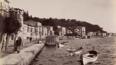 Büyükdere Sahili / Sébah ve Joaillier Fotoğrafı | Eski İstanbul Fotoğrafl...