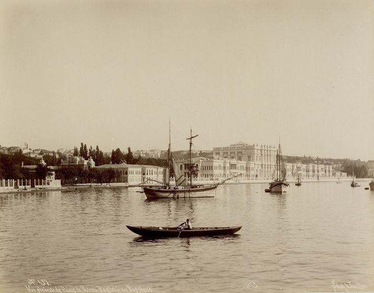 Dolmabahçe Sarayı / Sébah ve Joaillier Fotoğrafı | Eski İstanbul Fotoğraf...