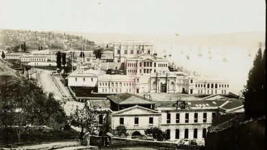 Dolmabahçe Sarayı ve Çevresi / Claude-Marie Ferrier Fotoğrafı / 1850'le...