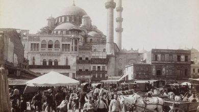Eminönü Yeni Cami Önleri / Sébah ve Joaillier Fotoğrafı | Eski İstanbul F...