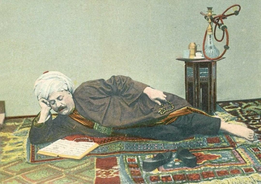 Enjoying Reading Book, Istanbul, c1900
Kitap Okuma Keyfi, İstanbul, 1900c
...