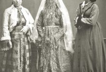 From Left, Jewish Woman, Armenian Bride, Greek Woman, Istanbul, 1873 
Soldan, Ya...