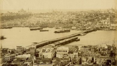 Galata Kulesi’nden Galata Köprüsü / 1870sBasile Kargopoulo fotoğrafı