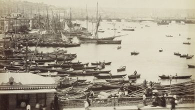 Galata ve Unkapani Köprüleri ile Haliç / Sébah ve Joaillier Fotoğrafı | Es...