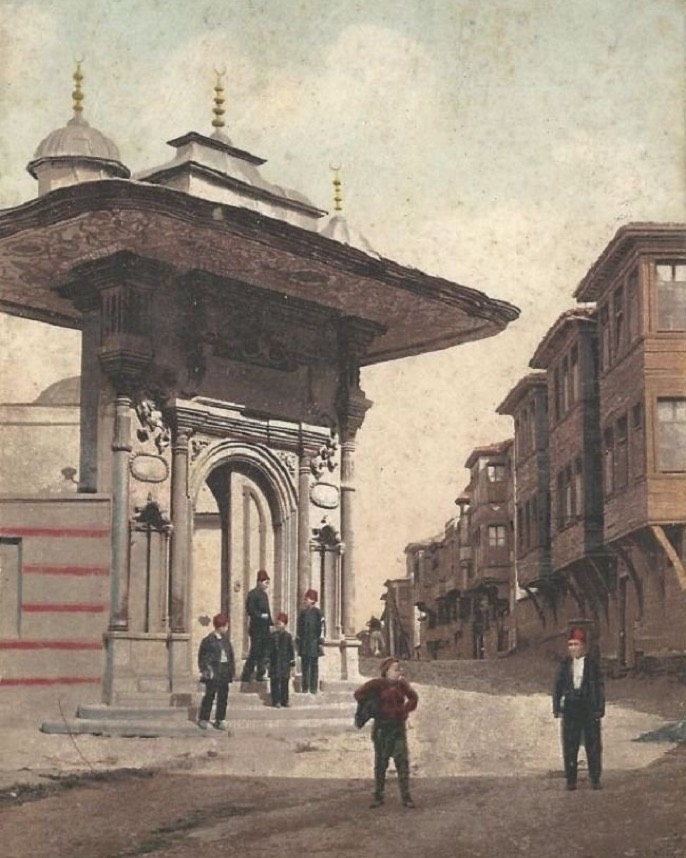 Gate of the Hagia Sophia Mosque, Istanbul, c1900
Ayasofya Camii Kapısı, İstanbu...